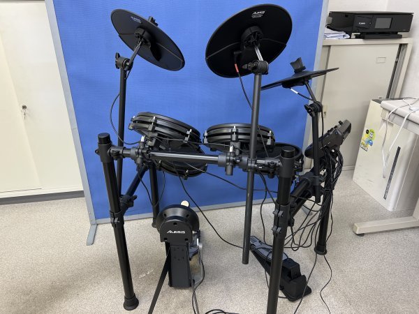 動作確認 OK! ALESIS DM7X ニトロメッシュキット ドラムスローン 楽器 