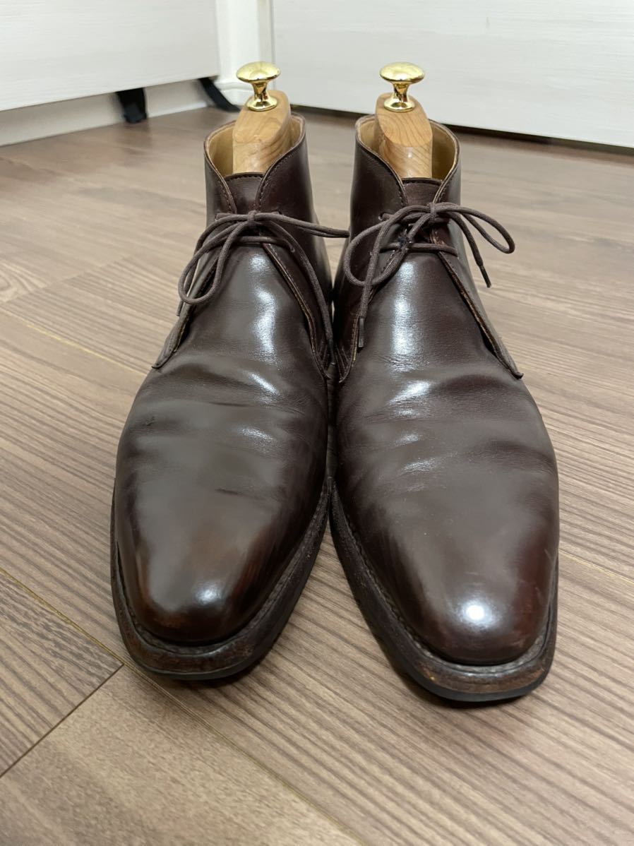 シューツリー付き クロケット &ジョーンズ Crockett&Jones TETBURY テッドベリー ブラウン6.5 61/2 ロブ オールデン 007 ダニエルクレイグ