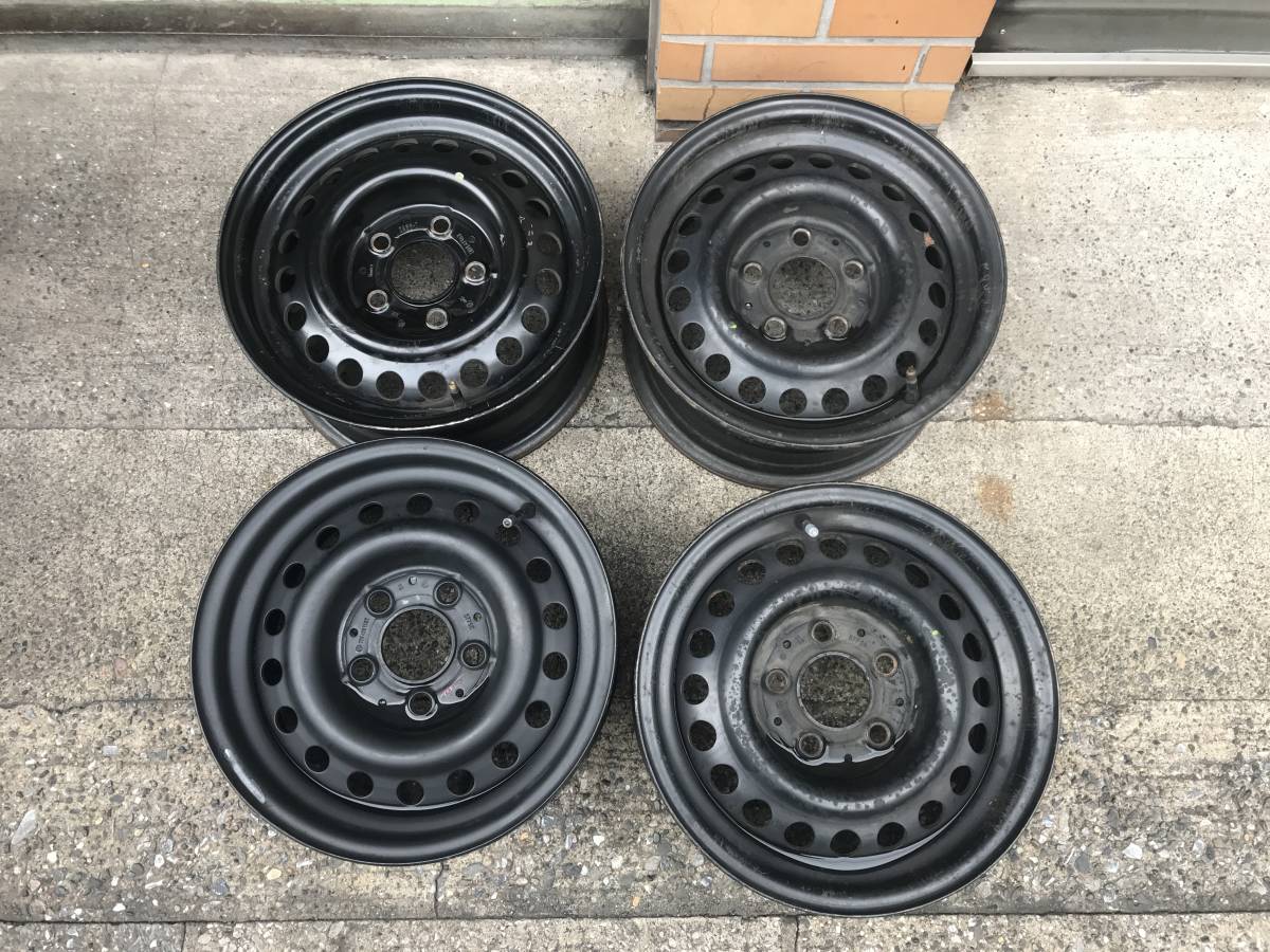 100円売り切り 4本セット メルセデスベンツ 純正 14インチ 6.5J+30 