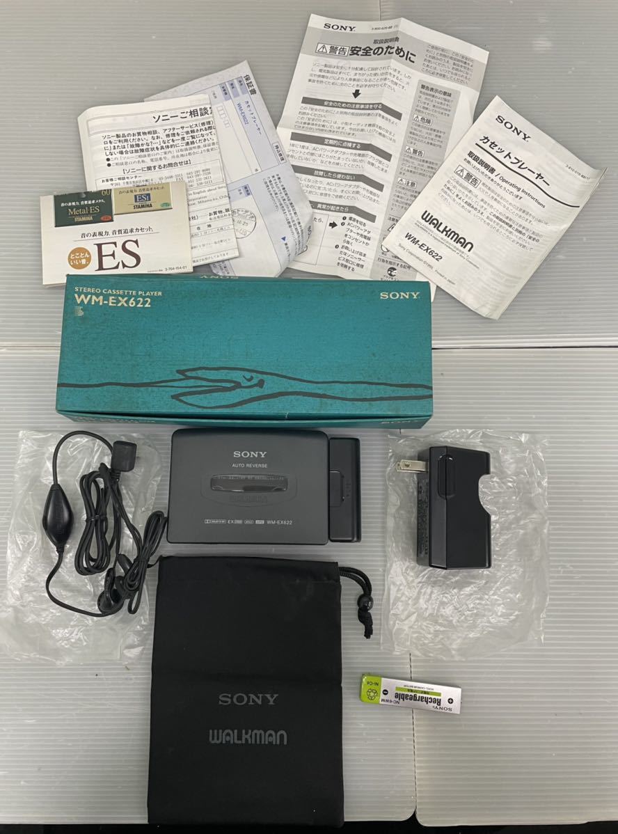 SONY WM-EX622 カセットウォークマン ソニー WALKMAN 昭和レトロSONY