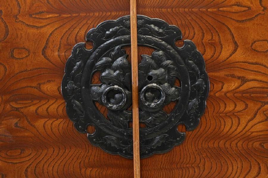 ☆逸品 伝統工芸 岩谷堂箪笥☆重厚金具 和 ワードローブ 衣装箪笥