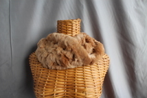 544【送料無料】　新品毛皮　ファー 襟巻　／レッキス　ラビット