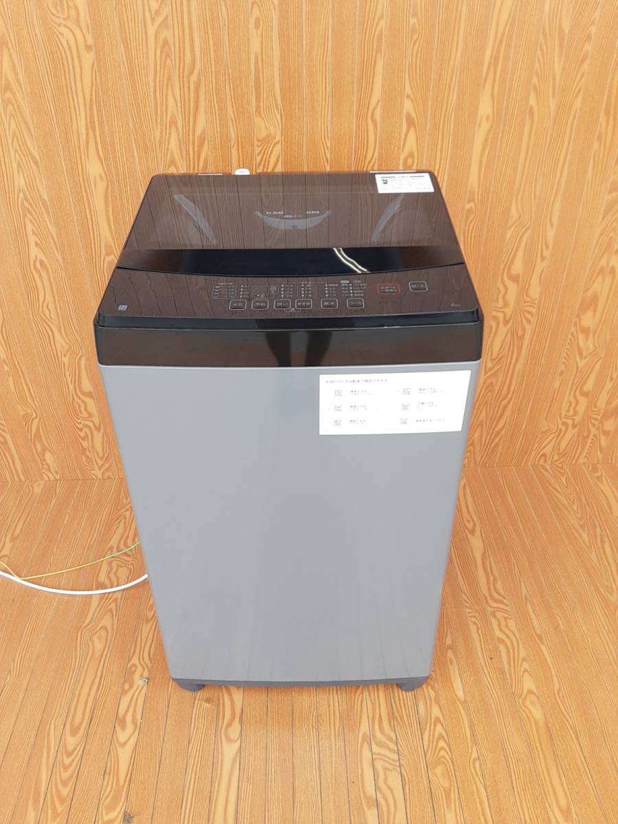 ★美品★動作OK★ニトリ 全自動洗濯機 NTR60 BK 6kg★2022年製/トルネ/コンパクト/ガラス扉★ NTR60 全自動洗濯機 ニトリ ④ニトリ セール家電 2934番