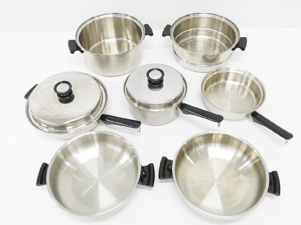 Amway Queen アムウェイ クイーン セット ステンレス 両手鍋 片手鍋