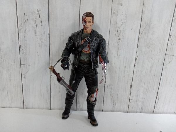 T-800 Terminator 0 Action NECA ターミネーター2 Figure 1&frasl;6 Art Mask Exclusive Damaged Battle ムービー・マスターピース 『ターミネーター2』 2.0版