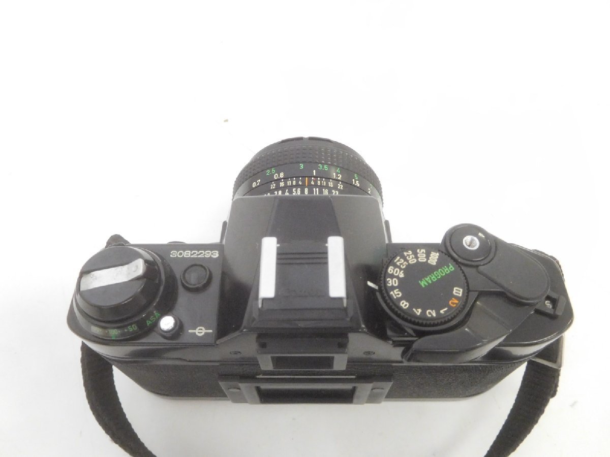 □ Canon キャノン AE-1 PROGRAM 一眼レフ フィルムカメラ FD 50mm 1