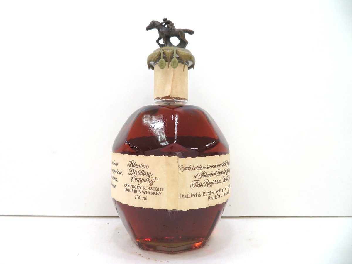 古酒 1円~スタート Blanton's ブラントン 1992 シングルバレル