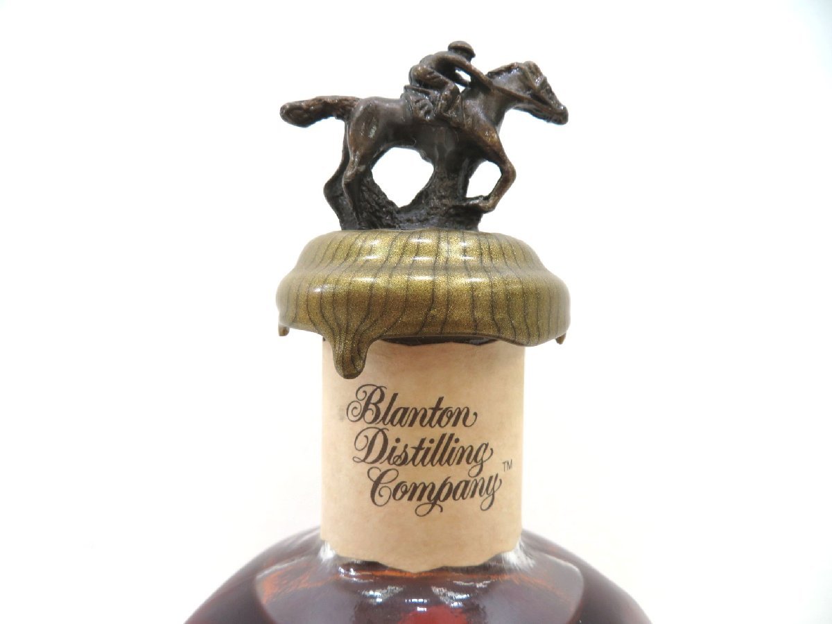 古酒 1円~スタート Blanton's ブラントン 1992 シングルバレル