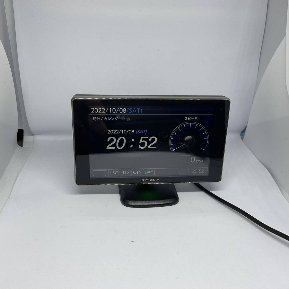 コムテック レーダー探知機 ZERO807LV 、OBD2-R3 無線LANSD