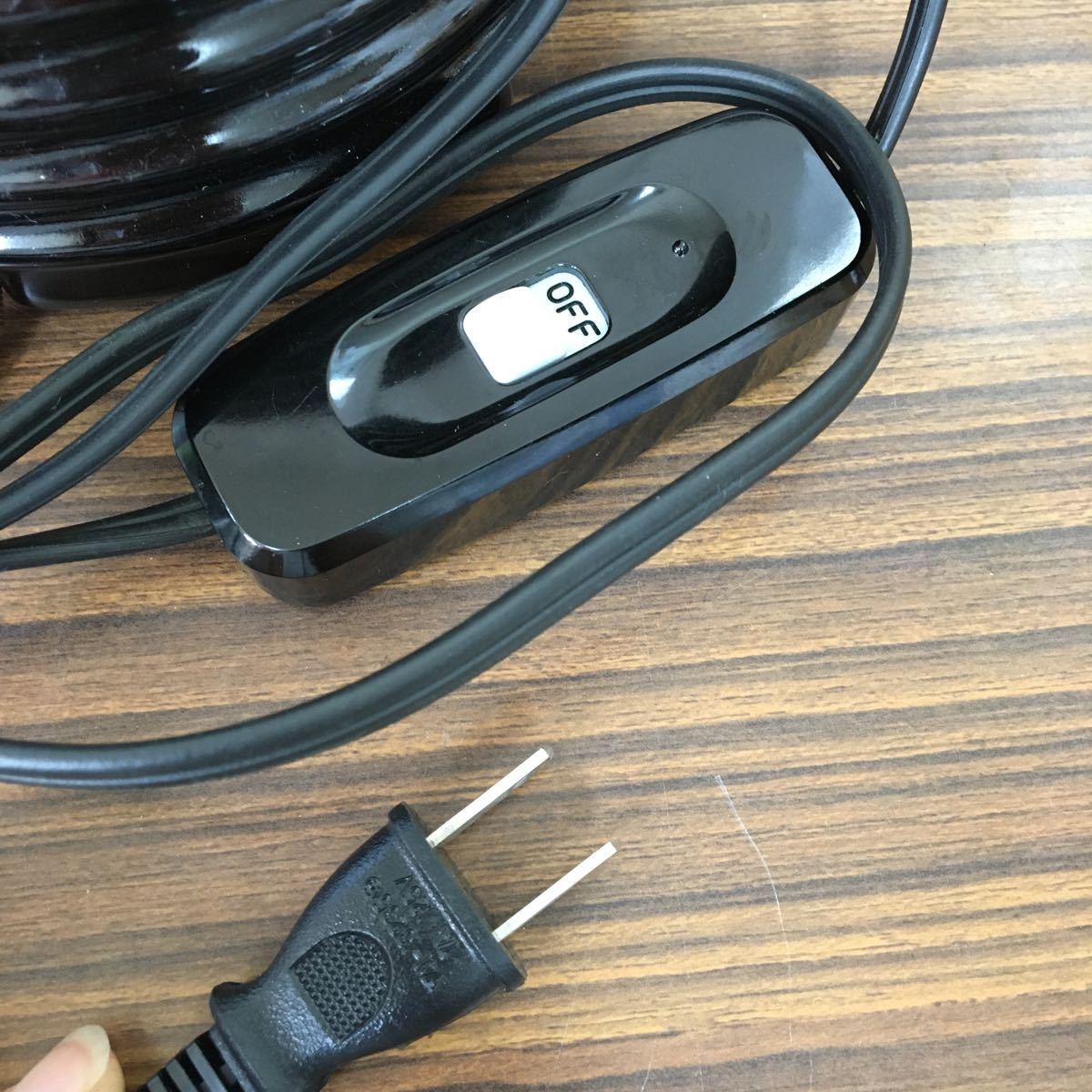 ◯動作OK えどこんろ 天目 丸型 陶器製 電気コンロ 野々田商店 茶道具