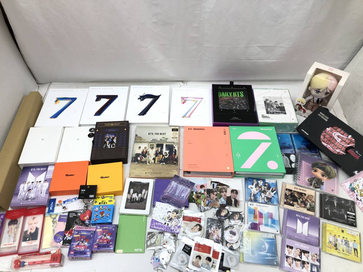 BTS CD+DVD＆グッズまとめ BT21 MAP OF THE SOUL 7/BE/MEMORIES 2019 