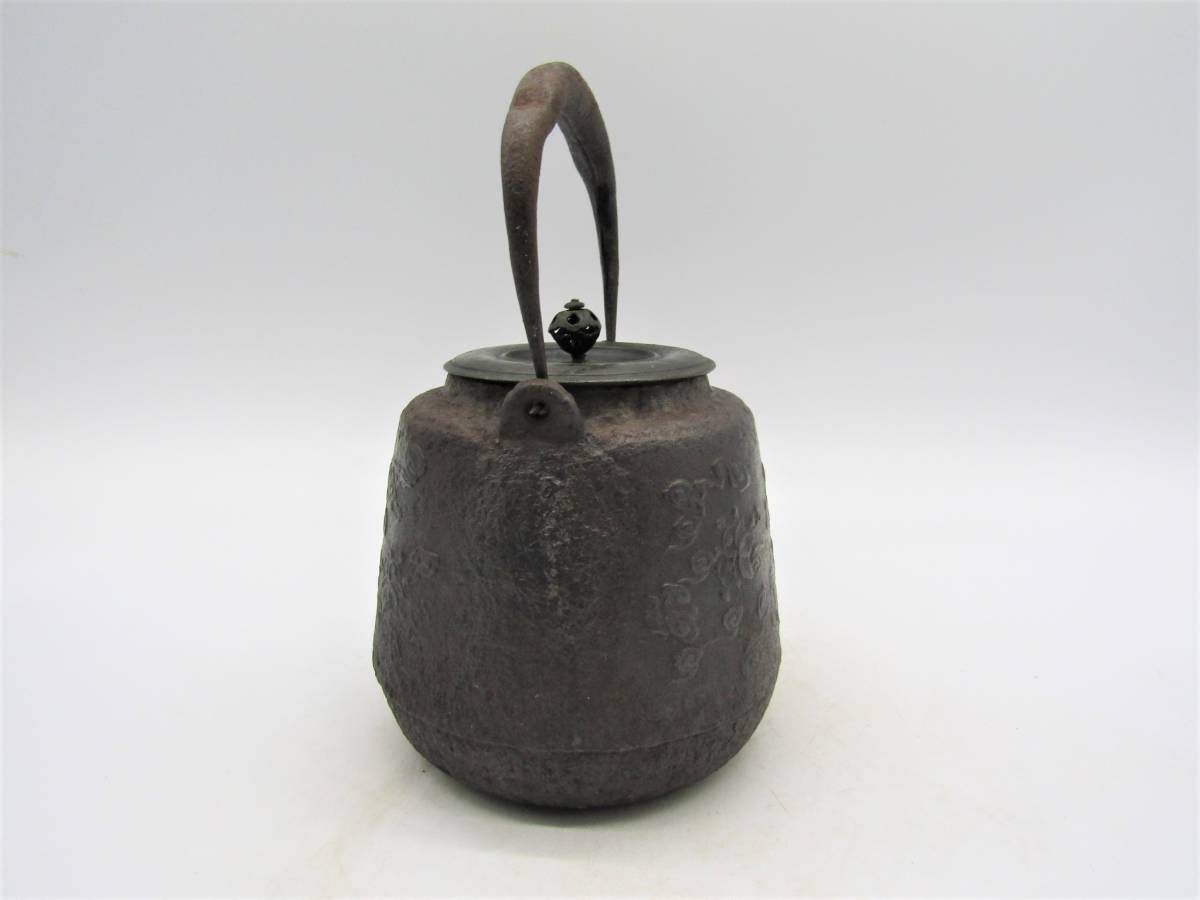 龍文堂造 鉄瓶 亀文堂 | 古作 - (鉄瓶 煎茶道具 Yahoo!オークション 安之助