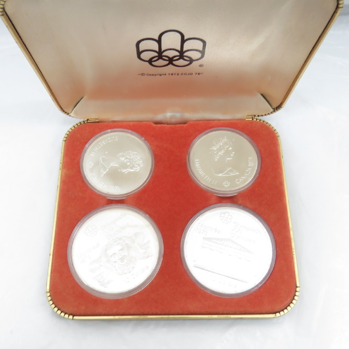 1976年 記念銀貨 カナダ 0 5ドル2枚セット 1円～ 【記念コイン】カナダ