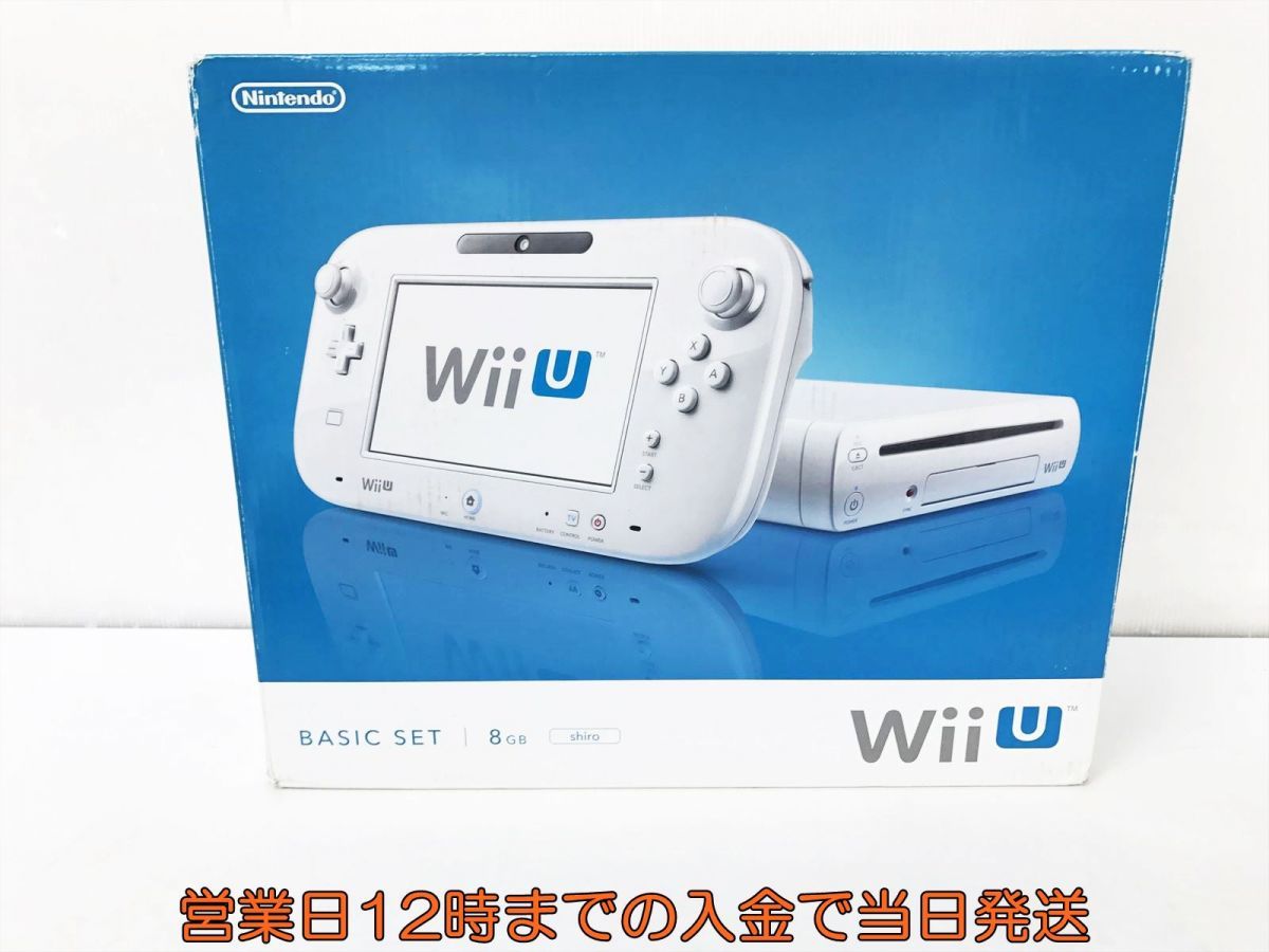 WiiU U 本体 ベーシックセット 8GB 32GB Wii Nintendo 1円任天堂 動作