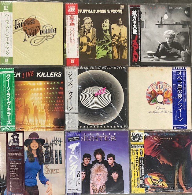 【数量限定，格安】 1円スタート ROCK VINYL 帯付 30枚セット お買得 まとめ ロック RECORD JAPANESE PRESS 国内盤 NEIL YOUNG QUEEN JAPAN ELO(ロック、ポップス（洋楽）)｜売買されたオークション情報、yahooの商品情報をアーカイ その他