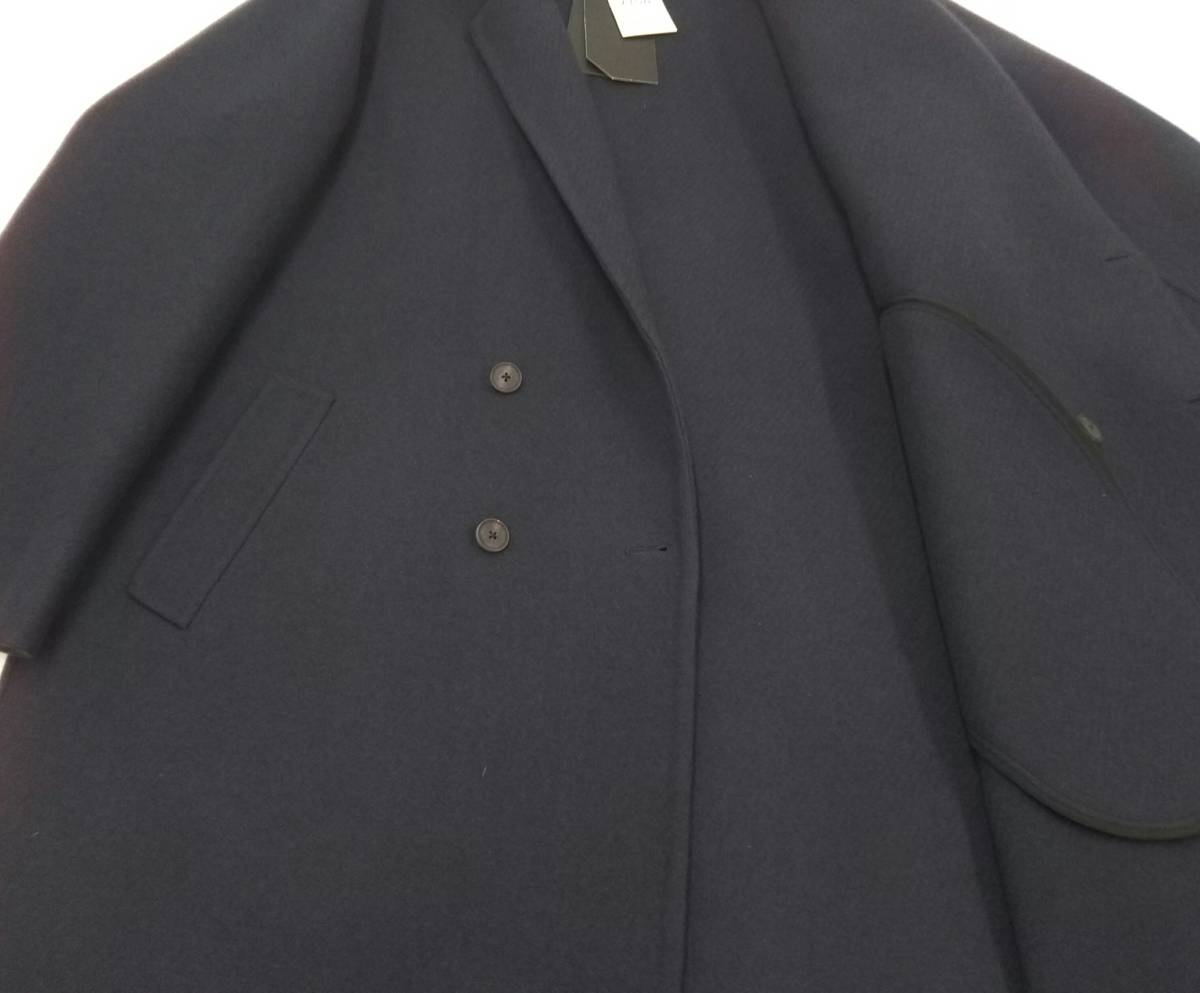 未使用・タグ付】ATON エイトン Super160s Double Melton UNISEX 