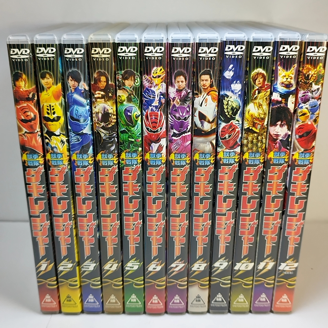 ウェブストア 獣拳戦隊ゲキレンジャー DVD 全12巻 セット 国内正規品