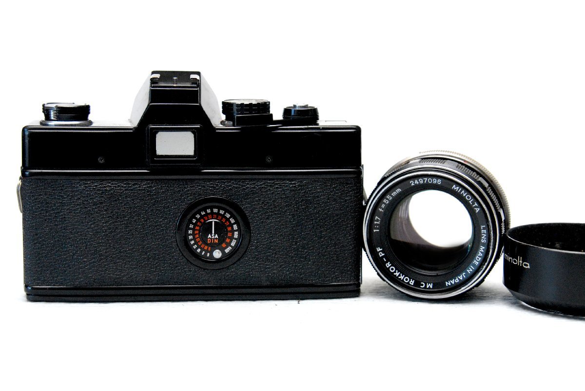 MINOLTA ミノルタ 高級一眼レフカメラ SRT-101（黒）ボディ +