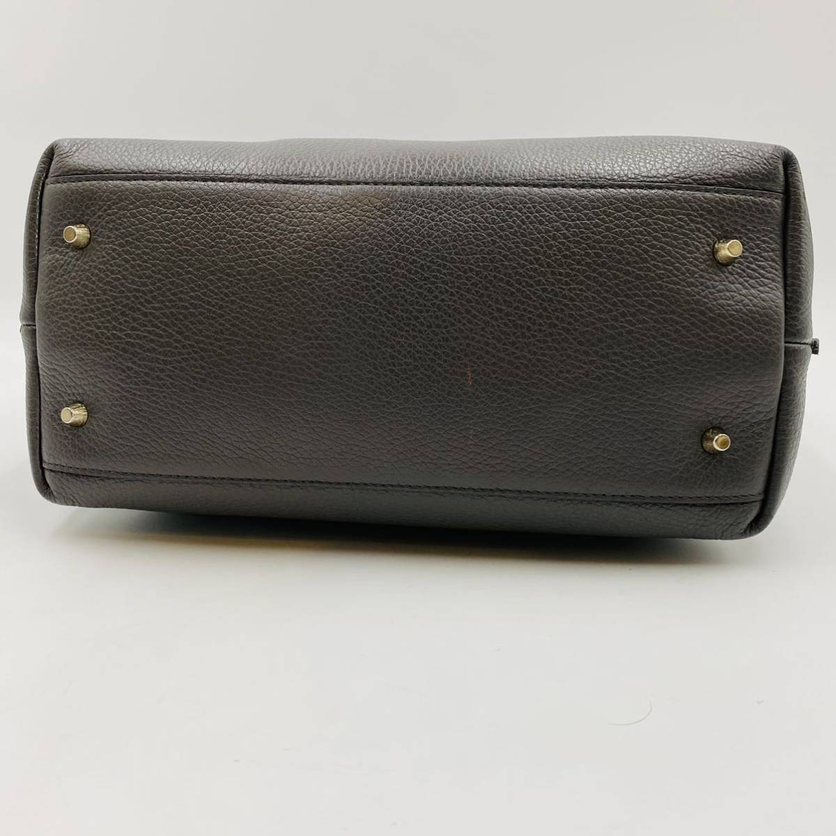1円 〜【入手困難品】定価12万円 希少色 フルラ FURLA ルーチェ トートバッグ ビジネスバッグ A4 2way グレー レザー メンズ レディース フルラ FURLA 1円 フルラFURLAトートバッグ 1円入手困難10万円 激美品