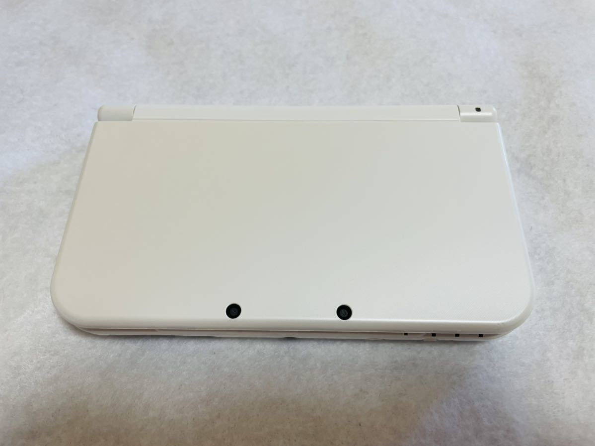 ☆画面傷無し☆ new ニンテンドー3DSLL パールホワイト 任天堂 動作