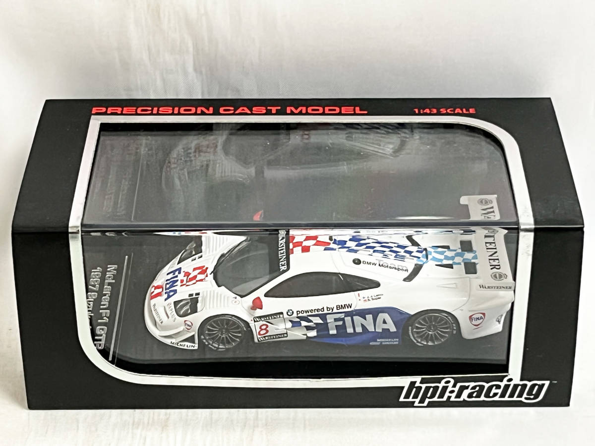 HPI 1/43 マクラーレン F1 GTR 1997 鈴鹿1000km J.J.レート