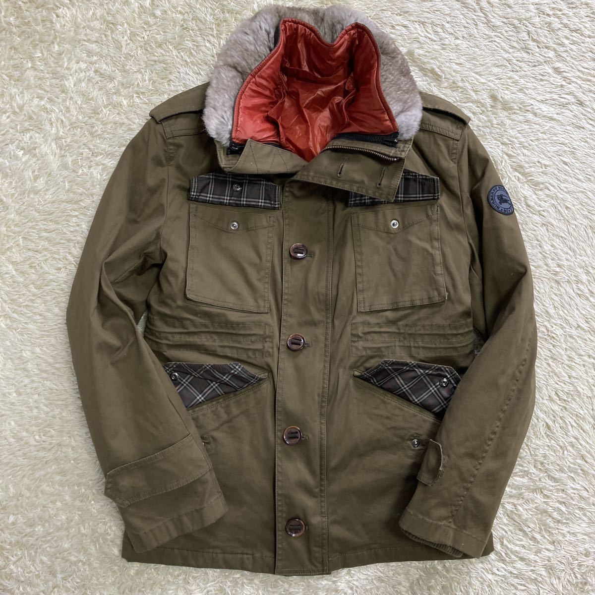希少 バーバリーブラックレーベル BURBERRY BLACK LABEL 5way 