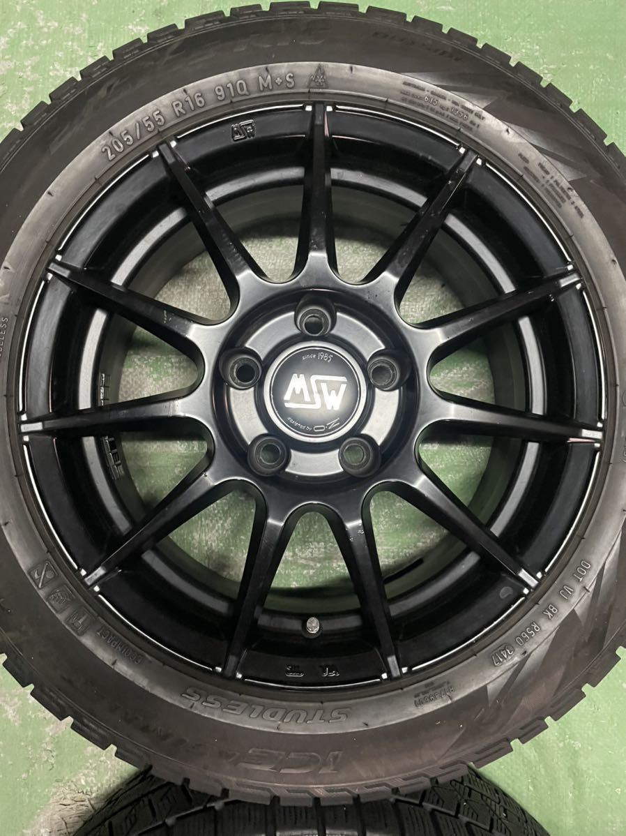 OZ MSW 16インチ 5穴 PCD120 7J オフセット38 タイヤ・ホイール4本 