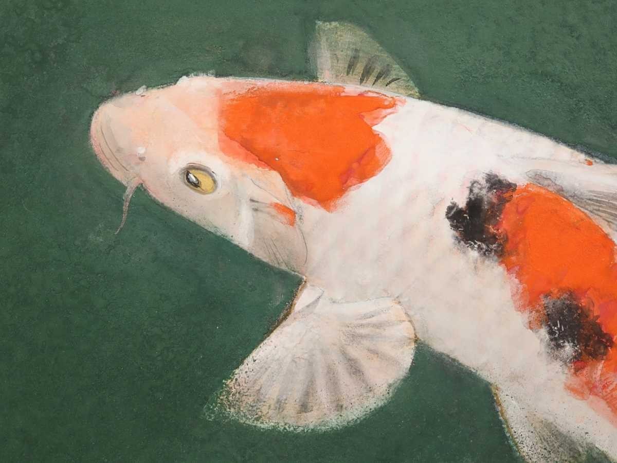 山下関城 双鯉｜古美術・掛け軸の販売・買取・鑑定-松本松栄堂