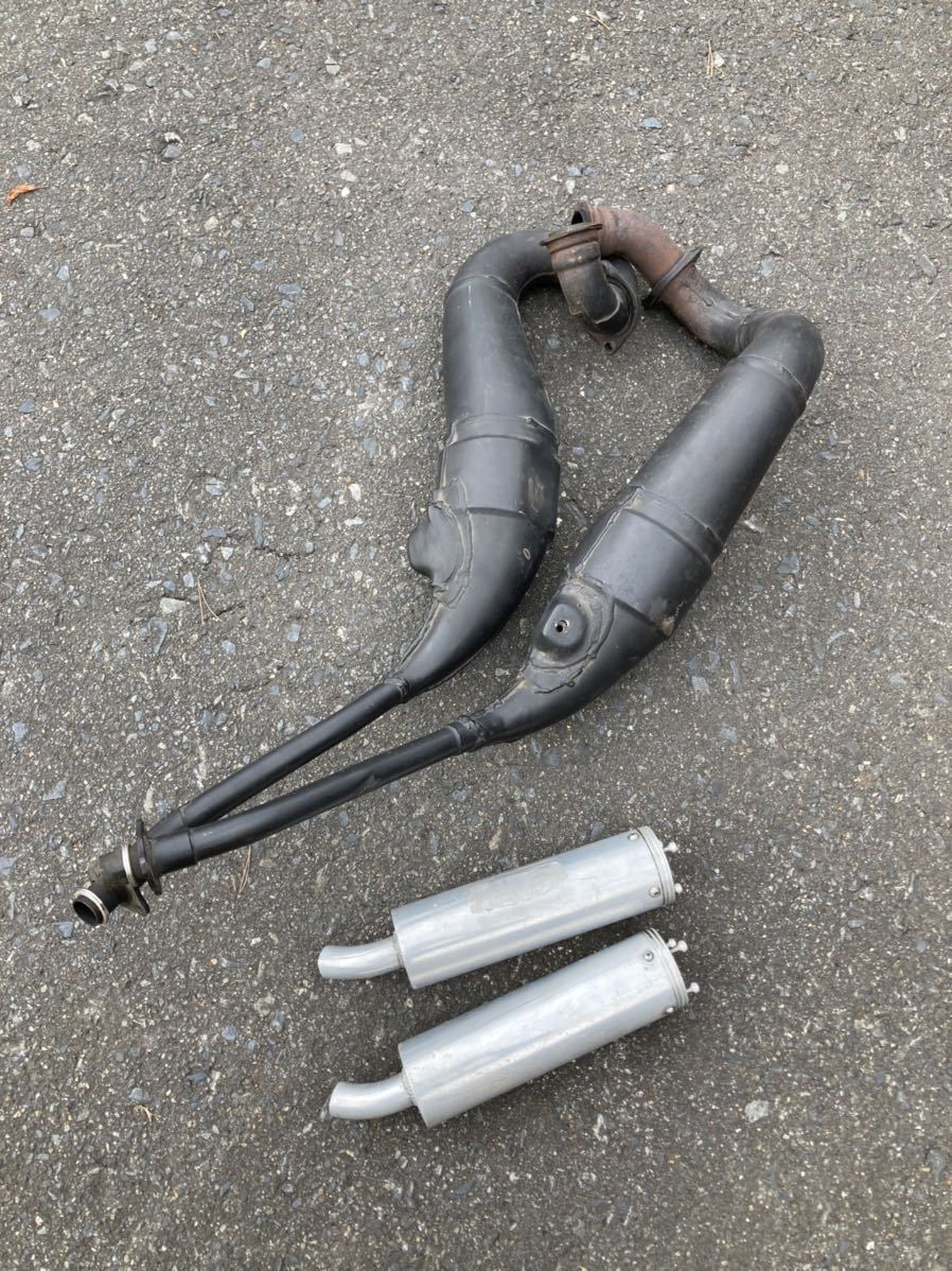 NSR250R MC18 88年式 純正チャンバー(マフラー本体（純正  