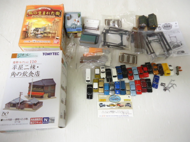 新作入荷，新作入荷，HOT TOMYTEC ジオコレ 建物コレクション 110 平屋二棟 角の飲食店 街並みコレクション カーコレクション まとめて ジャンク セット(Nゲージ)｜売買されたオークション情報、yahooの商品情報をアーカ その他