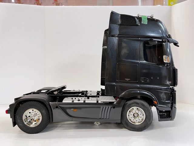 1円〜 店頭受取限定ジャンク TAMIYA 1/14 電動 R/C トレーラー キング