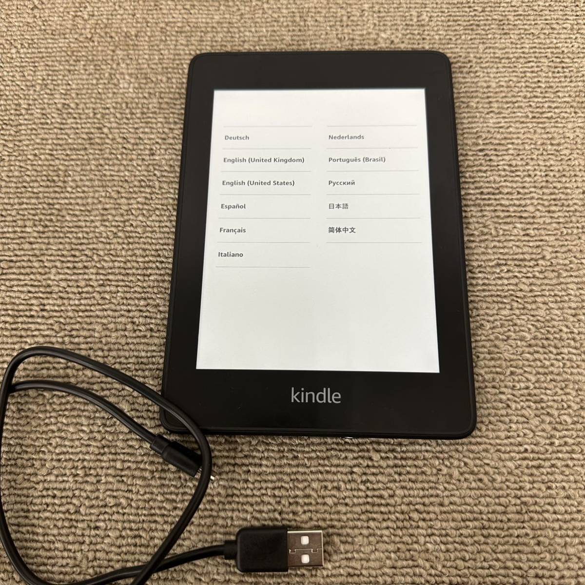 ☆【売り切り】Amazon Kindle アマゾン キンドル 充電コード付属 初期