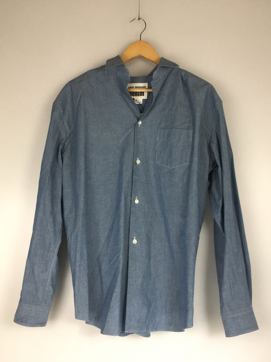 低価，人気 JUNYA WATANABE COMME des GARCONS 長袖シャツ/S/コットン/インディゴ/無地/XB-B004/デザイナーズ(Sサイズ)｜売買されたオークション情報、yahooの商品情報をアーカイブ公開 - オークファン 長袖シャツ一般