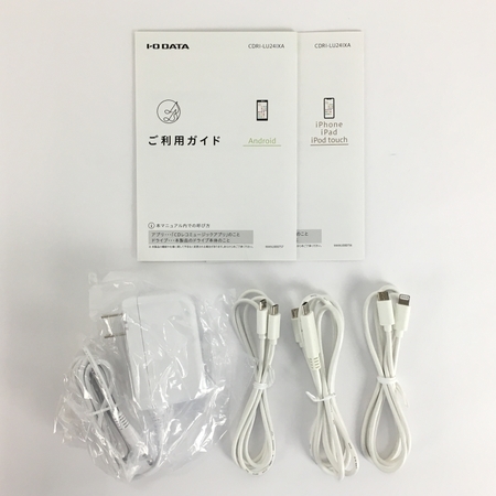 IO DATA CDRI-LU24IXA スマートフォン用 CD レコーダー 中古 Y6908537