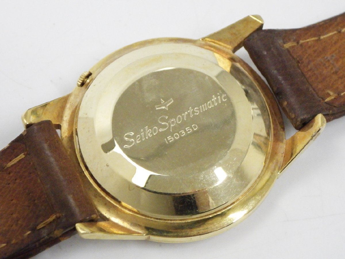み 魅力の ○ SEIKO セイコー Sportsmatic スポーツマチック 19石 メンズ