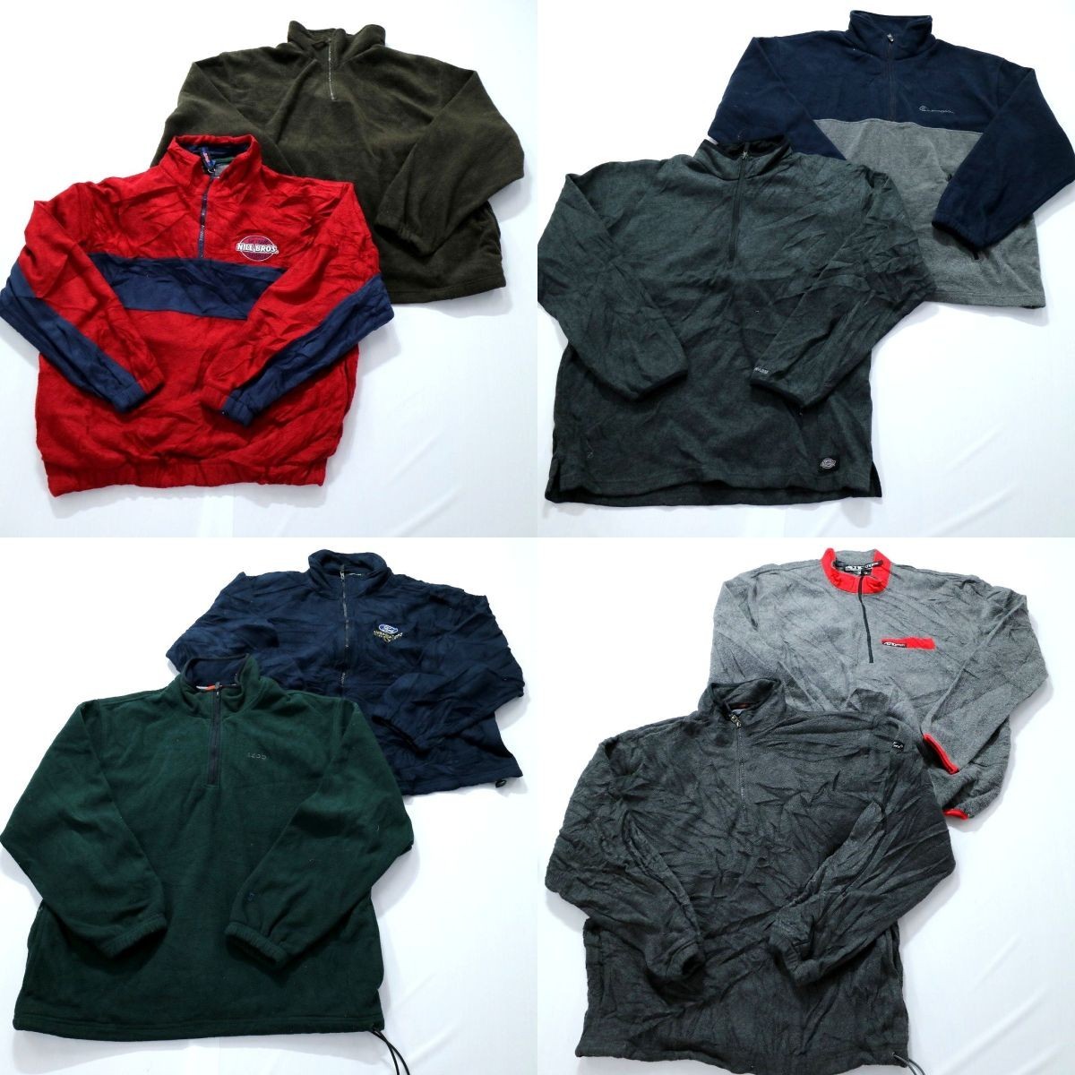 驚きの破格値，新品 フリースジャケットMIX set チャンピオン ハーフジップ 他 メンズL/XL 8枚セット まとめ売り 古着卸 1円スタート 最落なし MJ5745(ジャケット、上着)｜売買されたオークション情報、yahooの商品情 その他