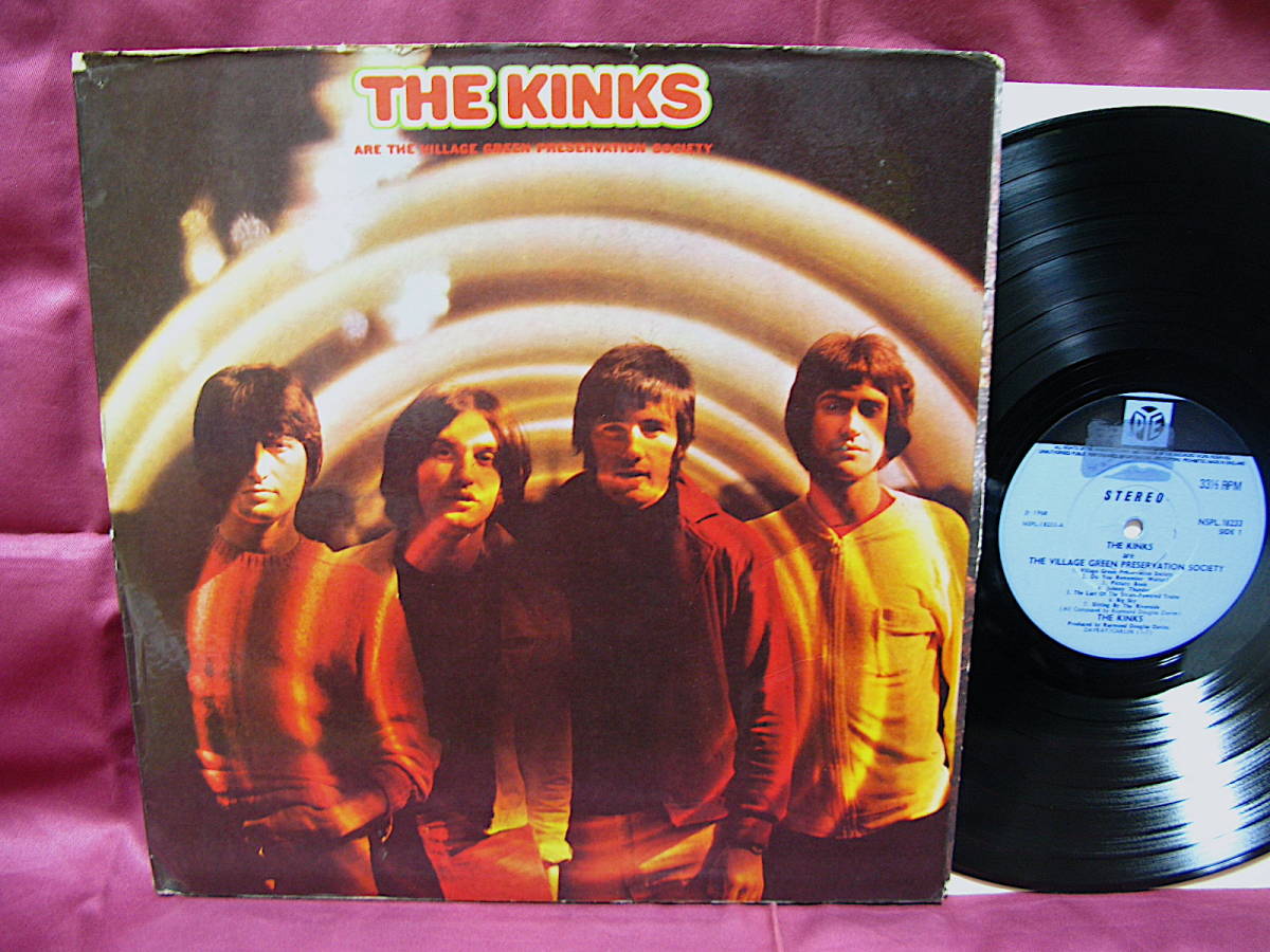 【豊富な，最新作】 KINKS THE VILLEGE GREEN PRESERVATION SOCIETY UK ORIG STEREO ステッカー付きジャケ 初回マト 1stプレス 極レア(一般)｜売買されたオークション情報、yahooの商品情報をアーカイブ公開 - オークファン 一般