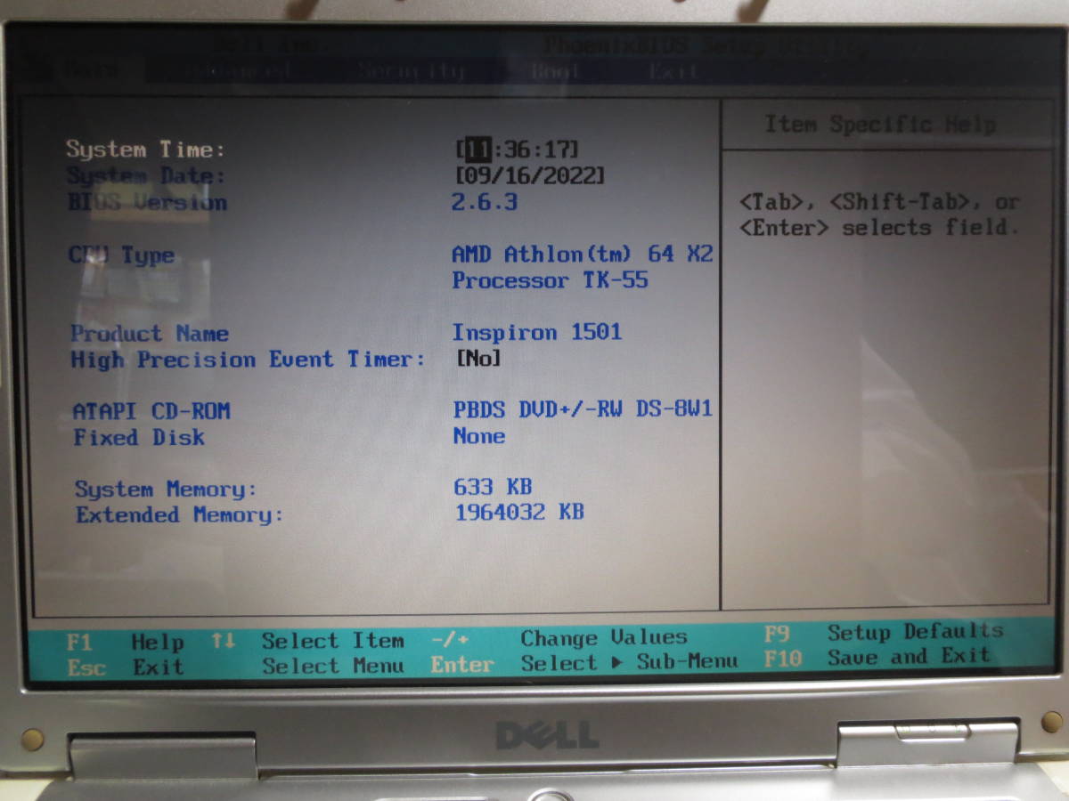 0 Inspiron Dell DELL - | Review INSPIRON 中古 Notebook ワイド液晶