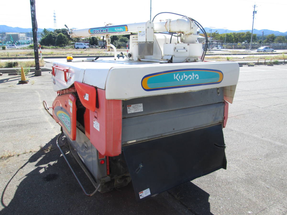 182 石川発 クボタ コンバイン SR215 中古 サビ 傷みあり 2条刈り 495