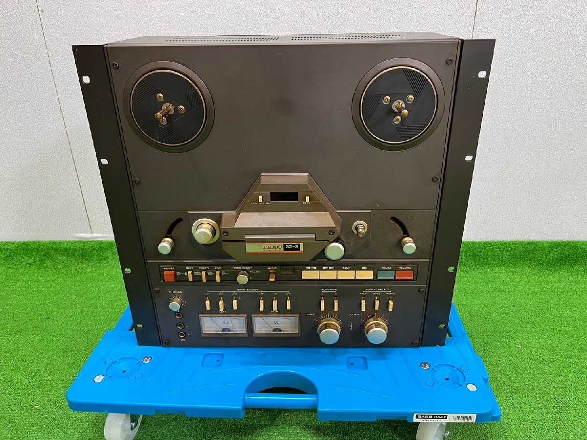 △3026 ジャンク品 オーディオ機器 オープンリールデッキ TEAC 33-2