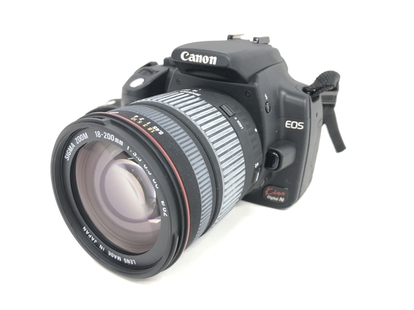 Canon EOS kiss Digital N SIGMA 18-200mm F3.5-6.3 一眼レフ カメラ