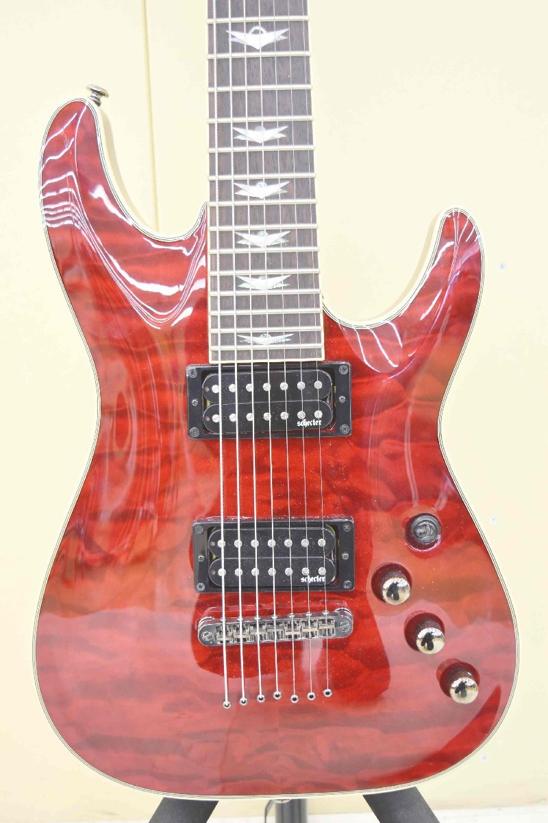 中古 Schecter シェクター 7弦 エレキギター OMEN EXTREME-7