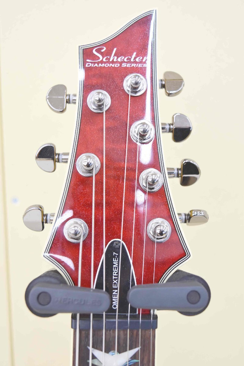 中古 Schecter シェクター 7弦 エレキギター OMEN EXTREME-7