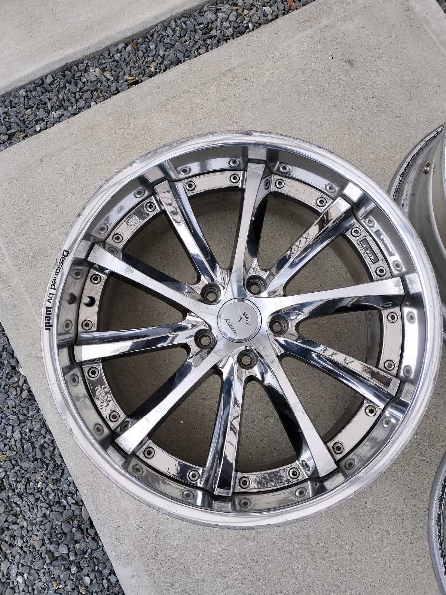 ☆深リム☆ kranze weds 19インチ 19x8.0JJ ET+38 19x9.0JJ ET+33