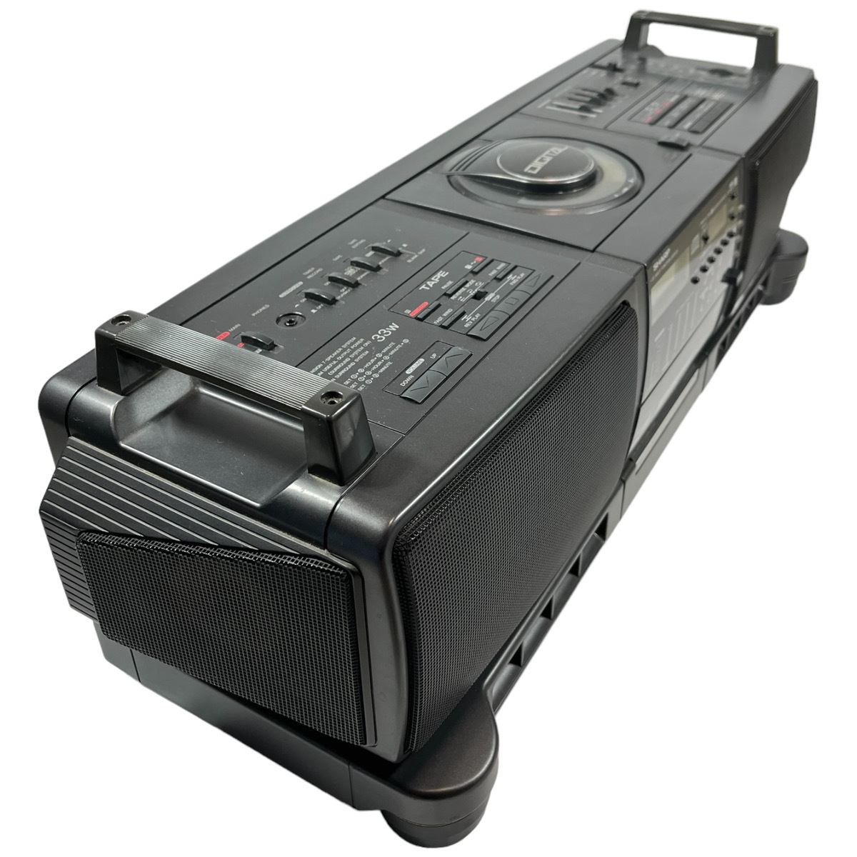 極上美品☆動作品】SHARP QT-73CD-GY シャープ コンパクトディスク