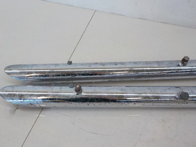 D175●○ヤマハ　ドラッグスター400　社外　ドラッグパイプマフラー　4-10/20（ま）