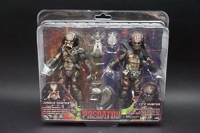 『未開封』　NECA プレデター ジャングルハンター シティハンター フィギュア Amazon.co.jp: (ニーカ) NECA プレデター アルティメットシティー