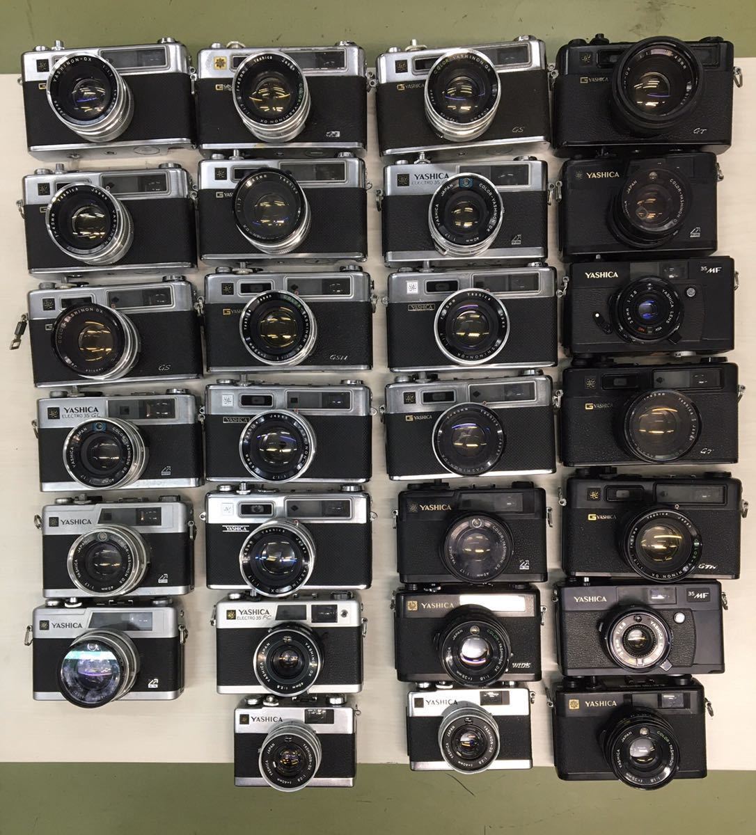 △ C YASHICA ELECTRO 35 GX AF/DL/GSN/FC/MC/GS/NCC/GT/GTN/MF/CC