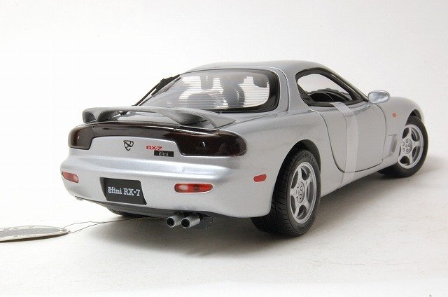 京商 （KYOSHO）1/18 MAZDA マツダ RX-7 右ハンドル シルバー 1⁄18 京