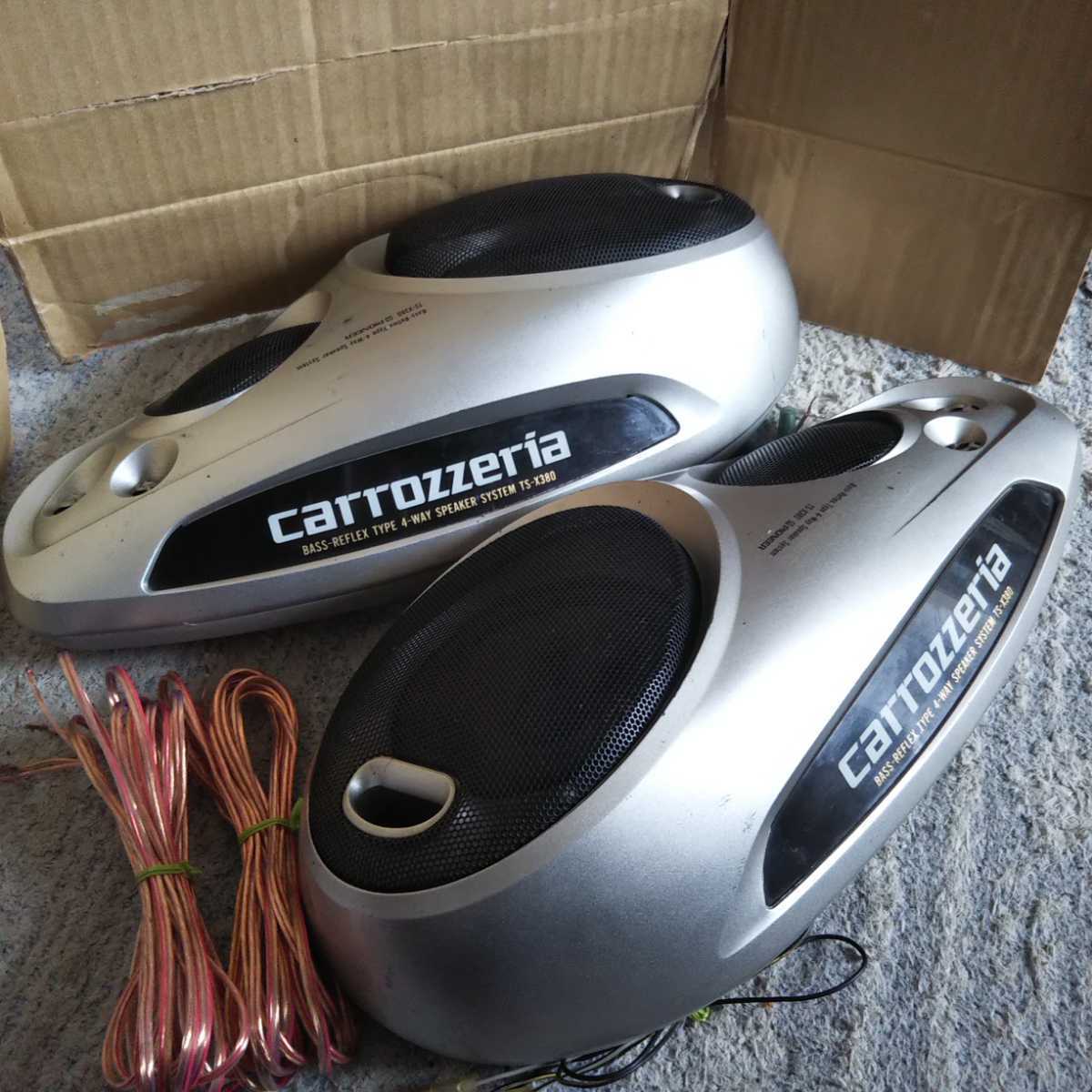 最新作，大人気 カロッツェリア 4way Boxスピーカー TS-X380 少難有り(据置、ボックスタイプ)｜売買されたオークション情報、yahooの商品情報をアーカイブ公開 - オークファン 据置、ボックスタイプ